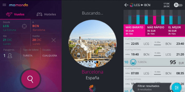 Cómo Encontrar Boletos de Avión Baratos con la Aplicación Momondo - Descubre Más 